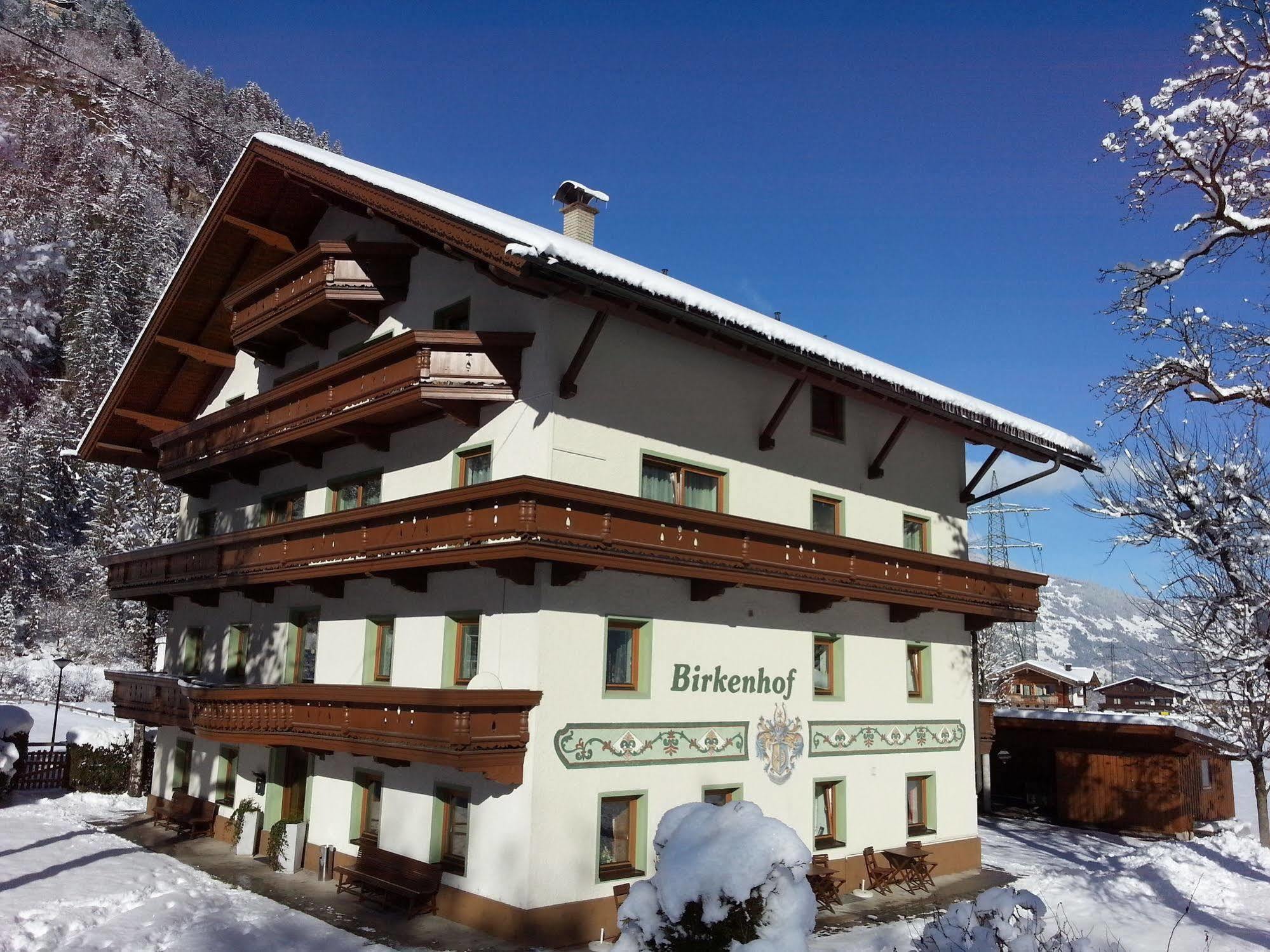 Pension Birkenhof Mayrhofen Eksteriør bilde